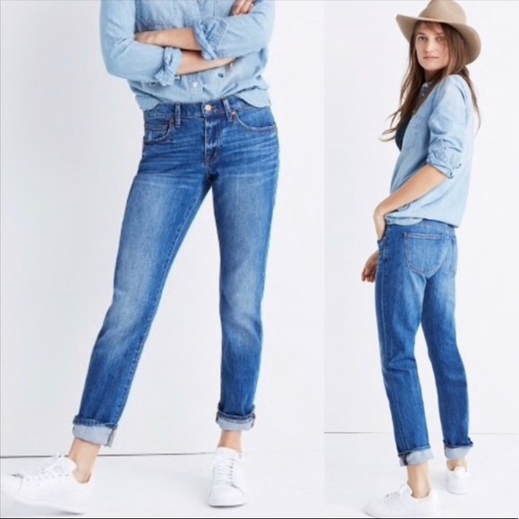 Madewell Denim - Madewell slim boy jeans Walton wash H6843